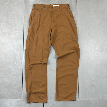 Vintage Carhartt Brown Workwear Carpenter Baggy Trousers - 32