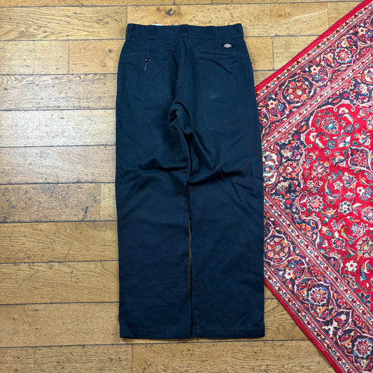 Vintage Dickies 874 Skate Black Trousers - 32