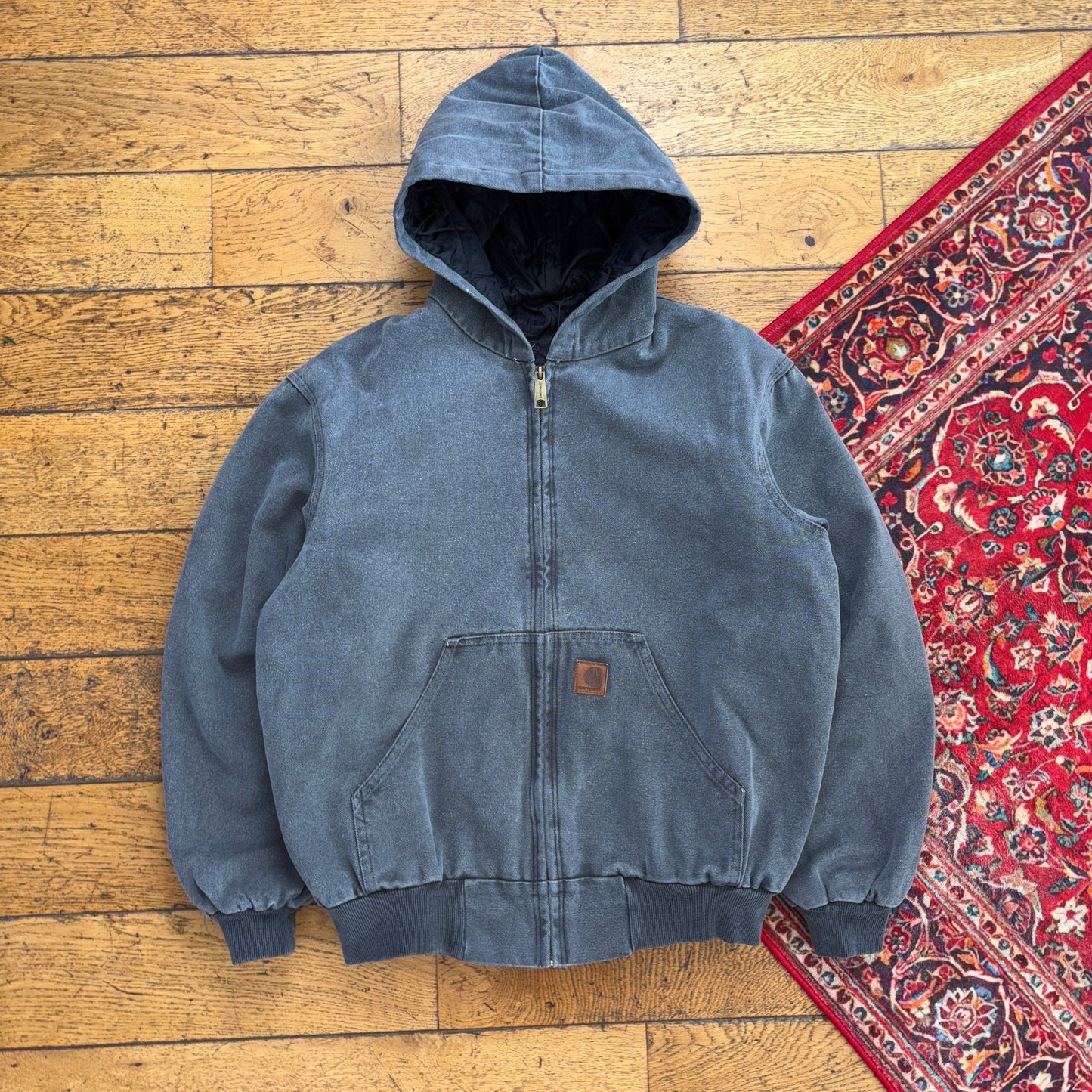 Vintage Carhartt Grey Active Workwear Jacket - M
