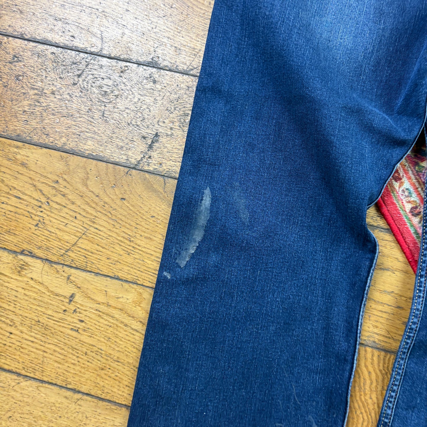 Vintage Levis Straight Blue Denim Jeans - 42