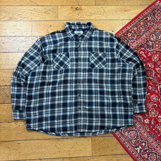 Vintage Wrangler Blue Check Shirt - 3XL