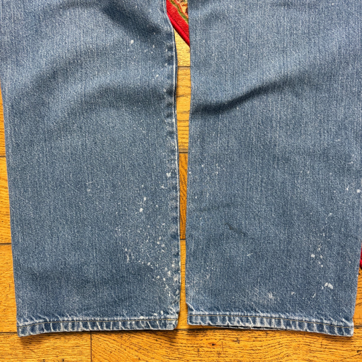 Vintage Dickies Workwear Carpenter Baggy Blue Jeans - 36L