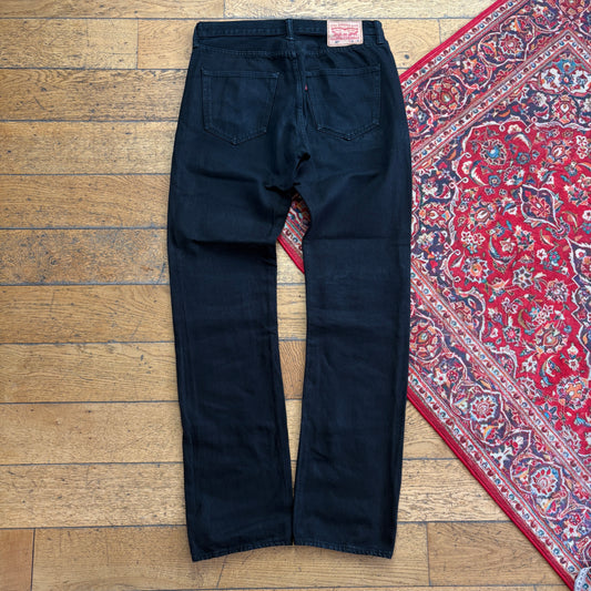 Vintage Levis 501 Straight Blue Denim Jeans - 33L