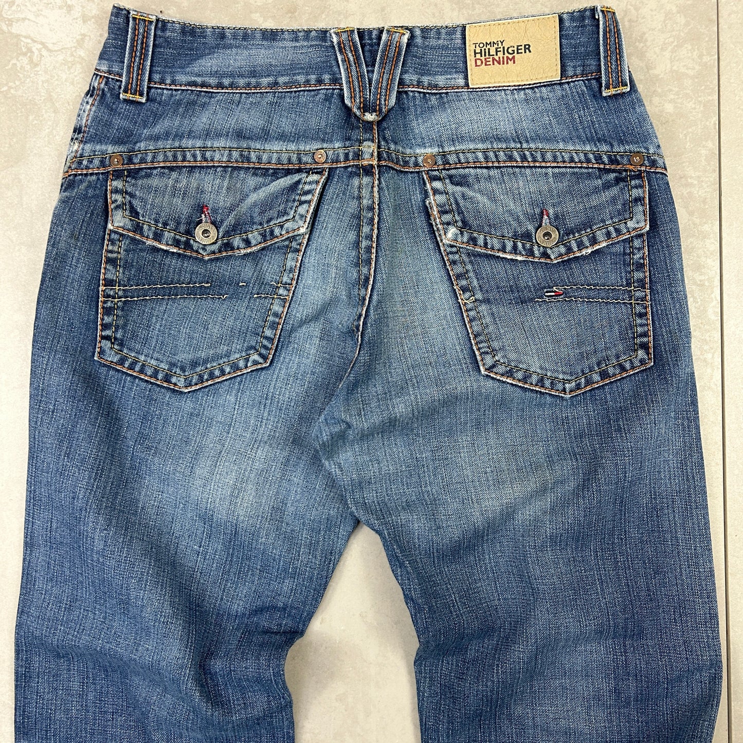 Vintage Tommy Hilfiger Blue Straight Jeans - 32