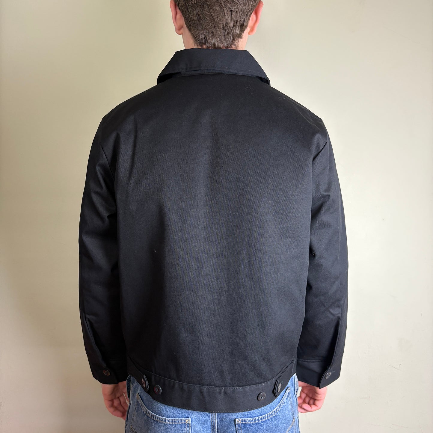 Vintage Dickies Black Workwear Utility Jacket - L