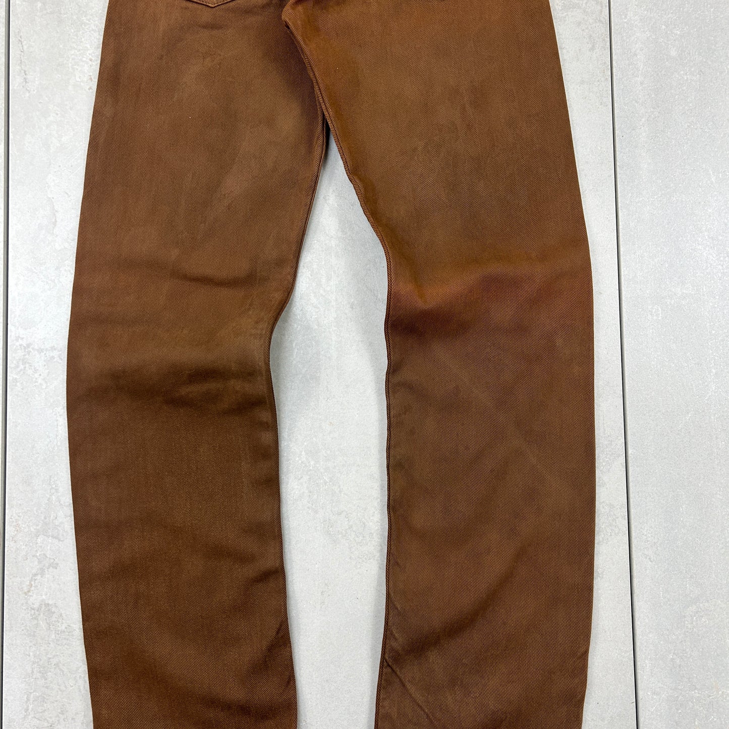 Vintage Levis 501 Straight Brown Denim Jeans - 26 / size 6