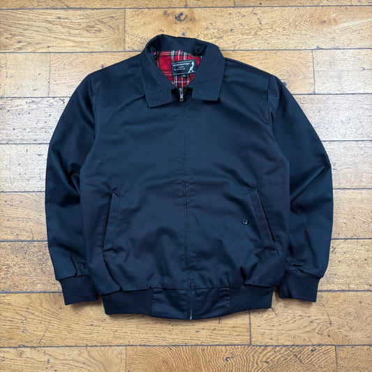 Vintage Knightsbridge Black Harrington Jacket - M