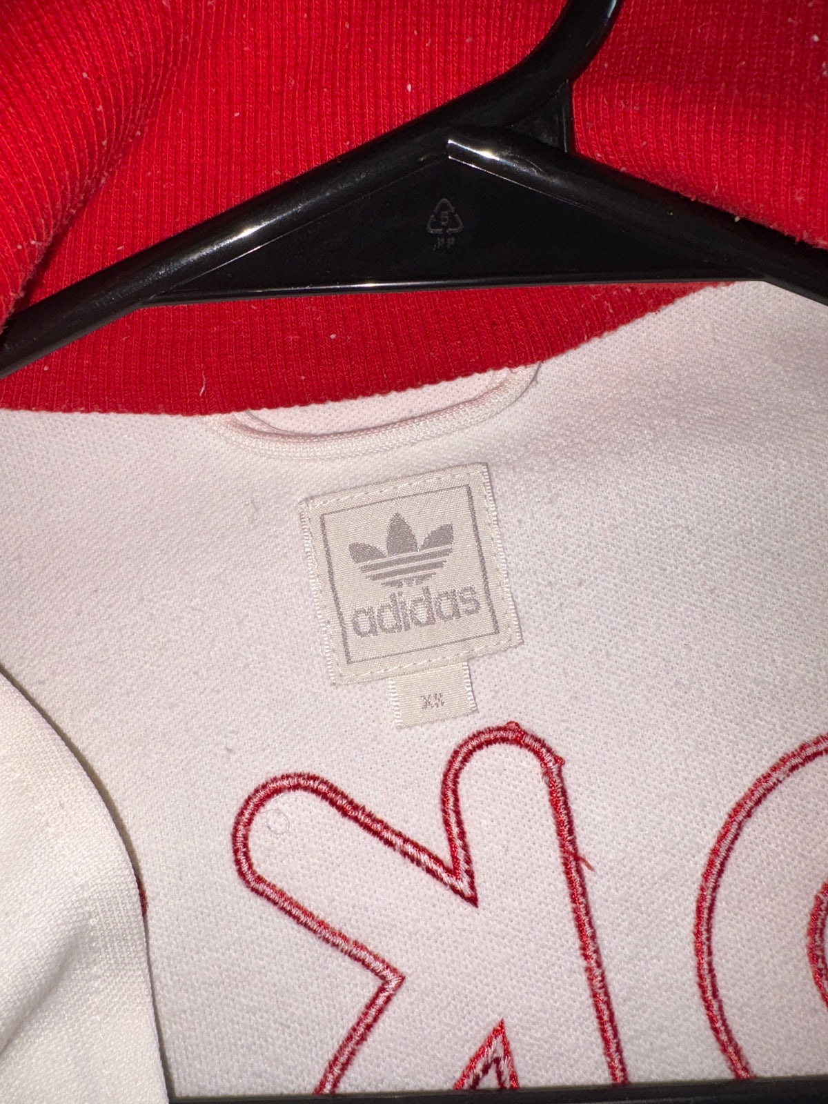 Adidas Tokyo 00s Rare White Red Tracksuit Track Jacket - XS