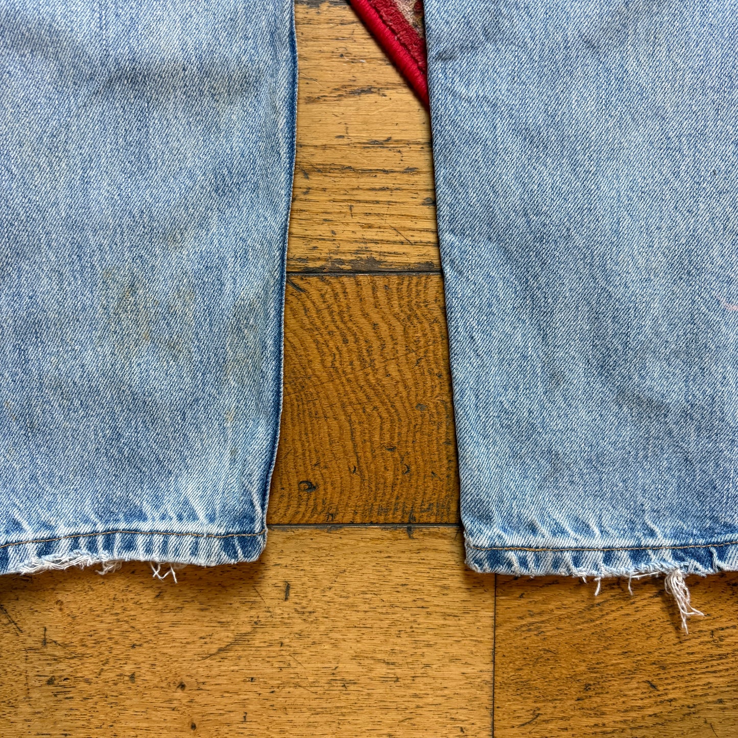 Vintage Levis 550 Womens Tapered Baggy Blue Denim Jeans - Size 10