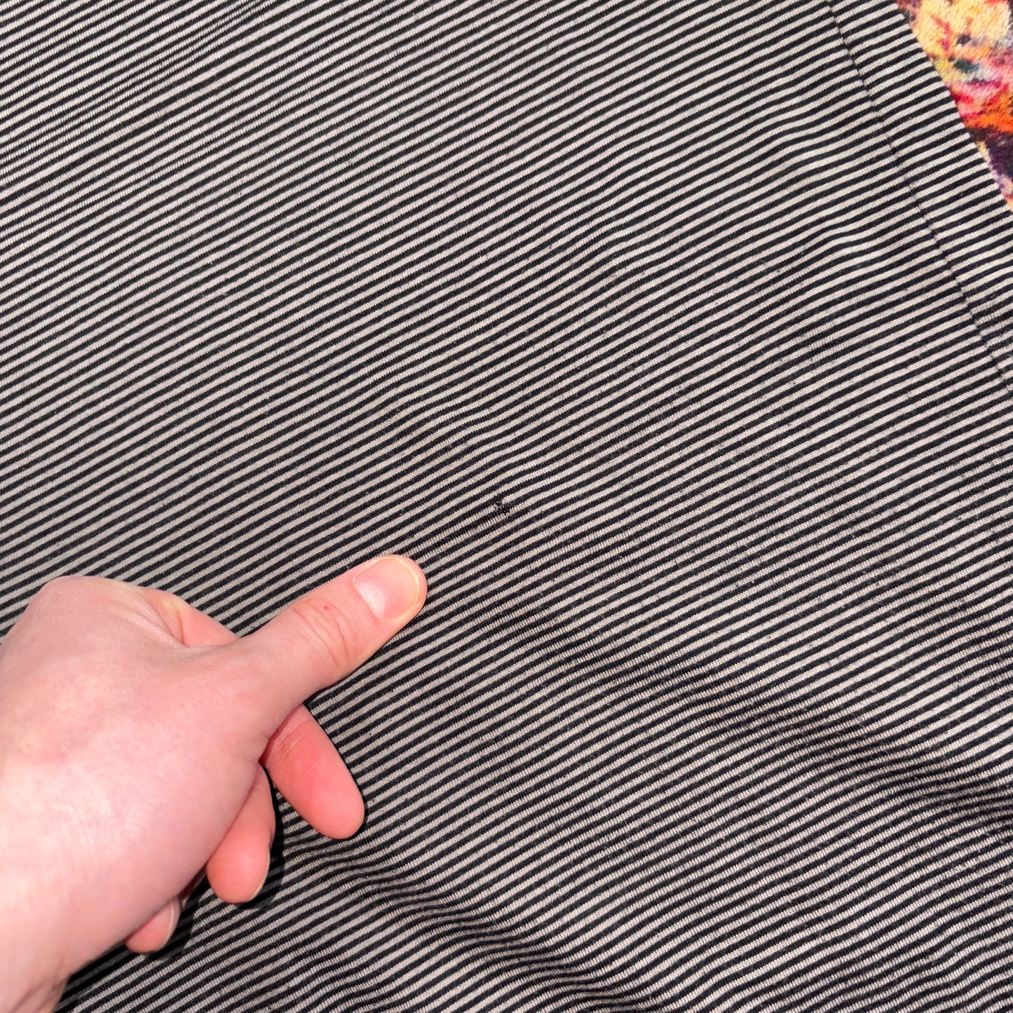 Vintage Oakley Grey Stripe Vest T-Shirt - XL