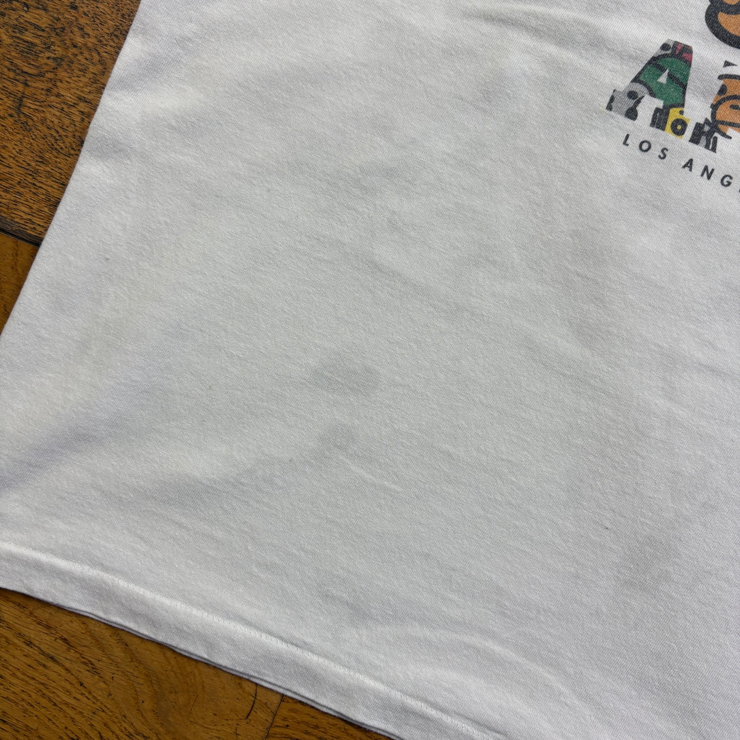 Vintage Bape Bathing Ape White Graphic T-Shirt - S