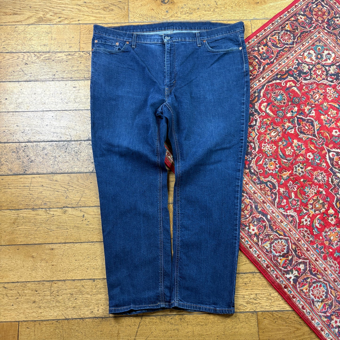 Vintage Levis 541 Straight Blue Denim Jeans - 48