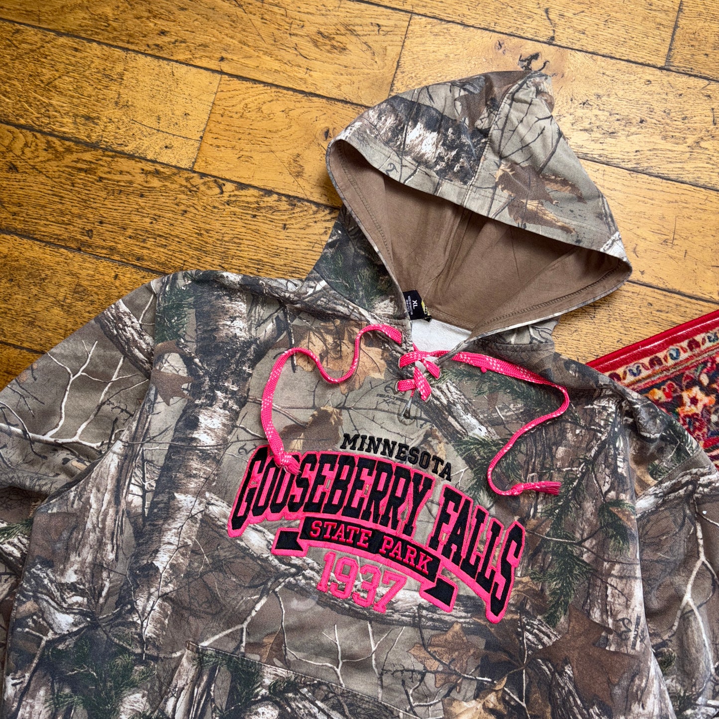 Vintage Realtree Camo Green Sweatshirt - XL