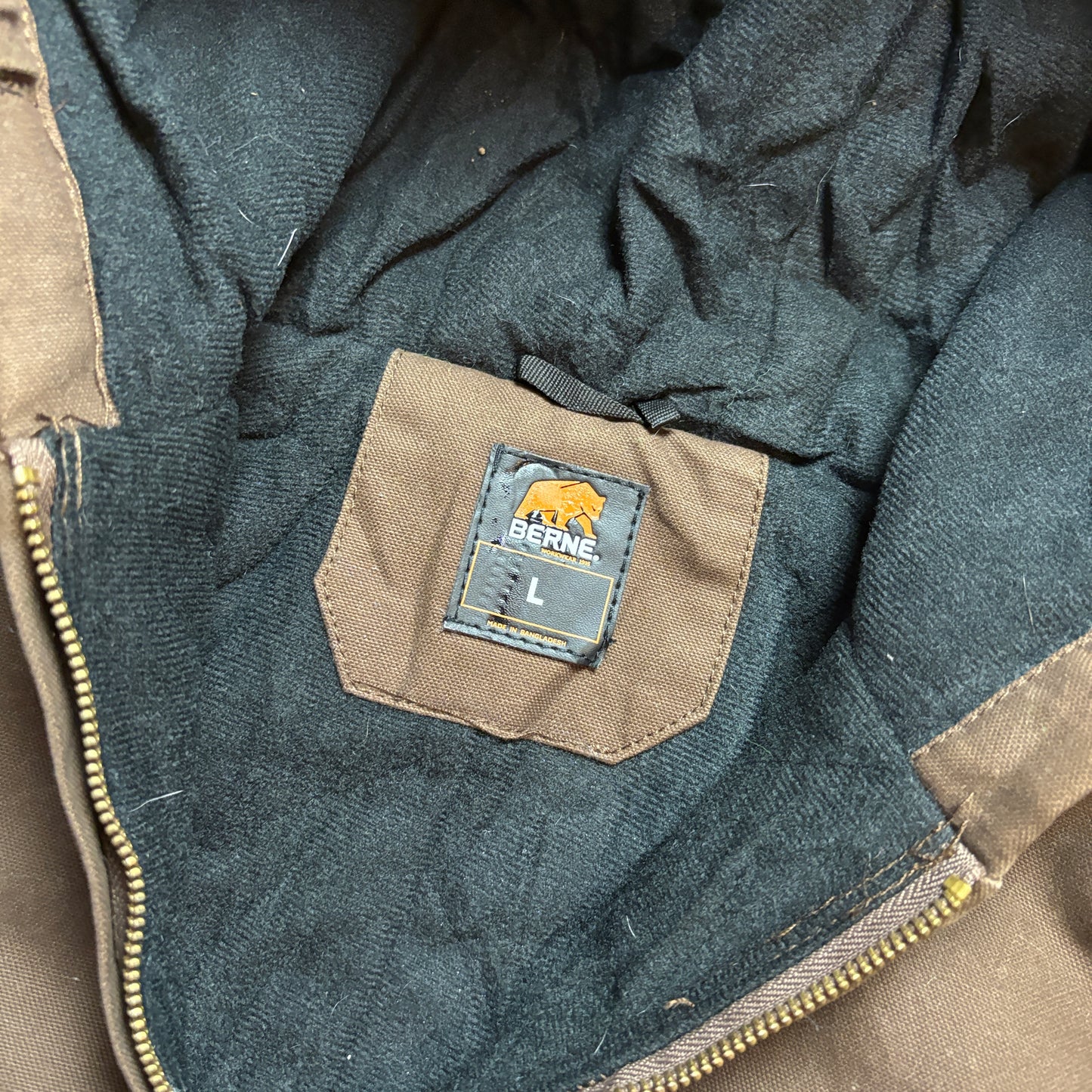 Vintage Brown Berne Carhartt Active Style Jacket - XS