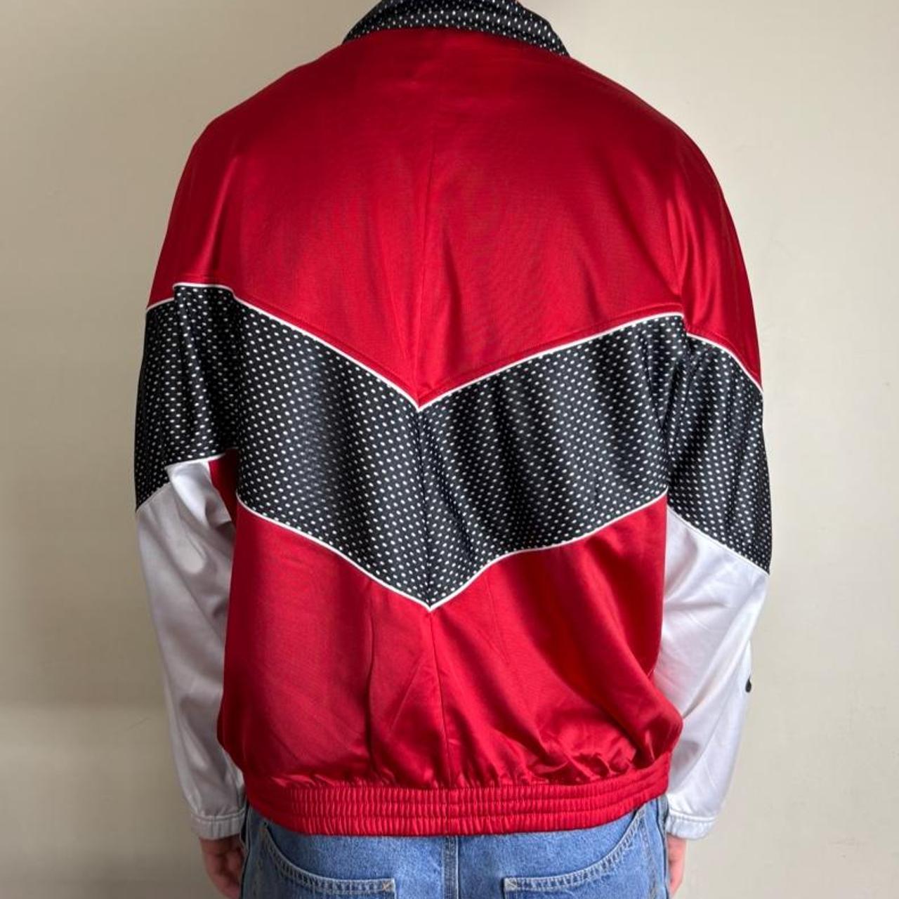 Vintage Nike Basketball 90s Red Track Jacket - XL