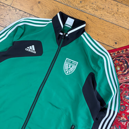 Vintage Adidas Green Tracksuit Track Shell Windbreaker Jacket - XL