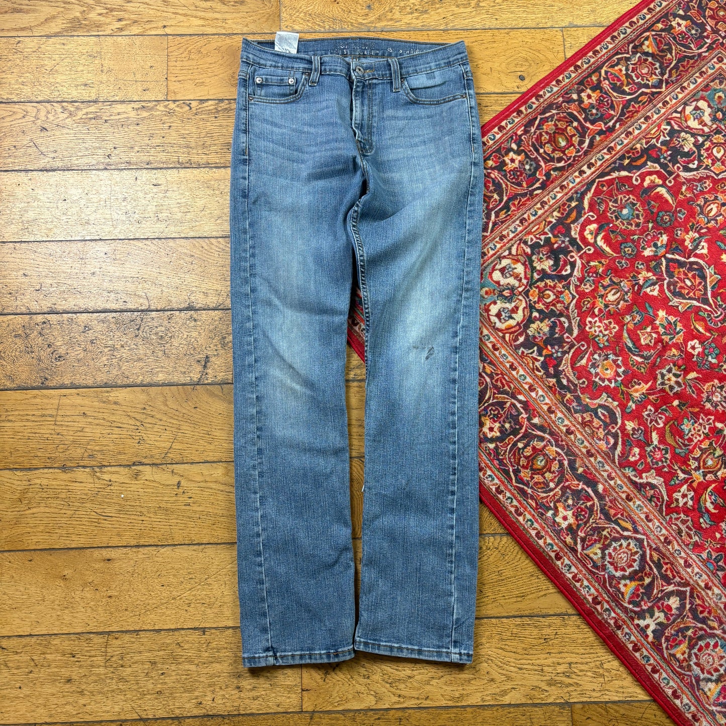 Vintage Levis Slim Blue Denim Jeans - 30