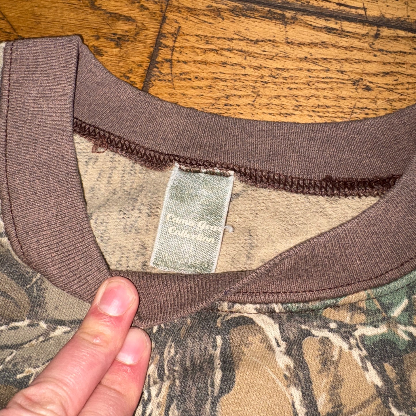 Vintage Realtree Camo Boxy Green Sweatshirt - L
