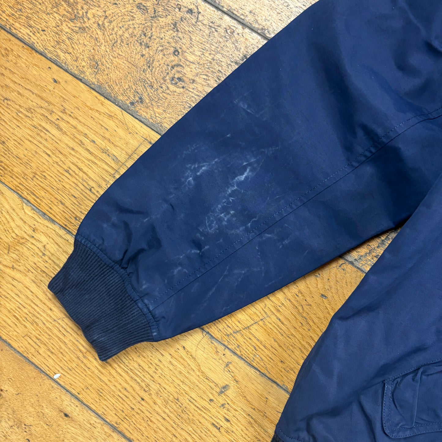 Vintage Navy MA-1 Bomber Jacket - L