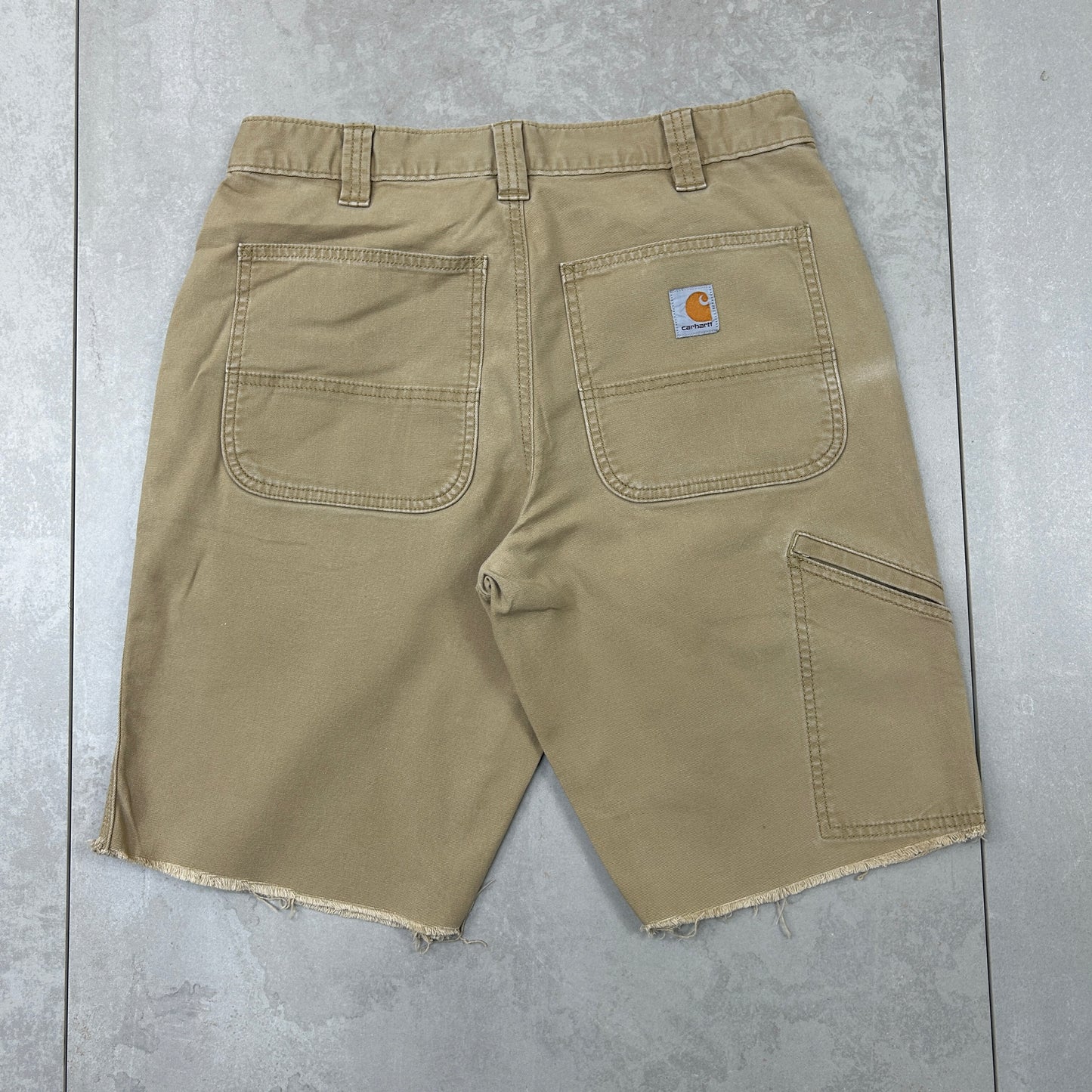 Vintage Carhartt Workwear Carpenter Brown Shorts - 32