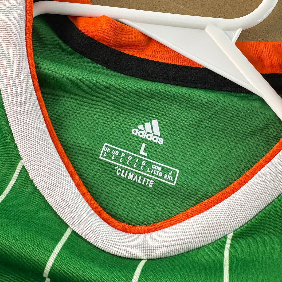 Ireland Green Adidas Football Shirt - S