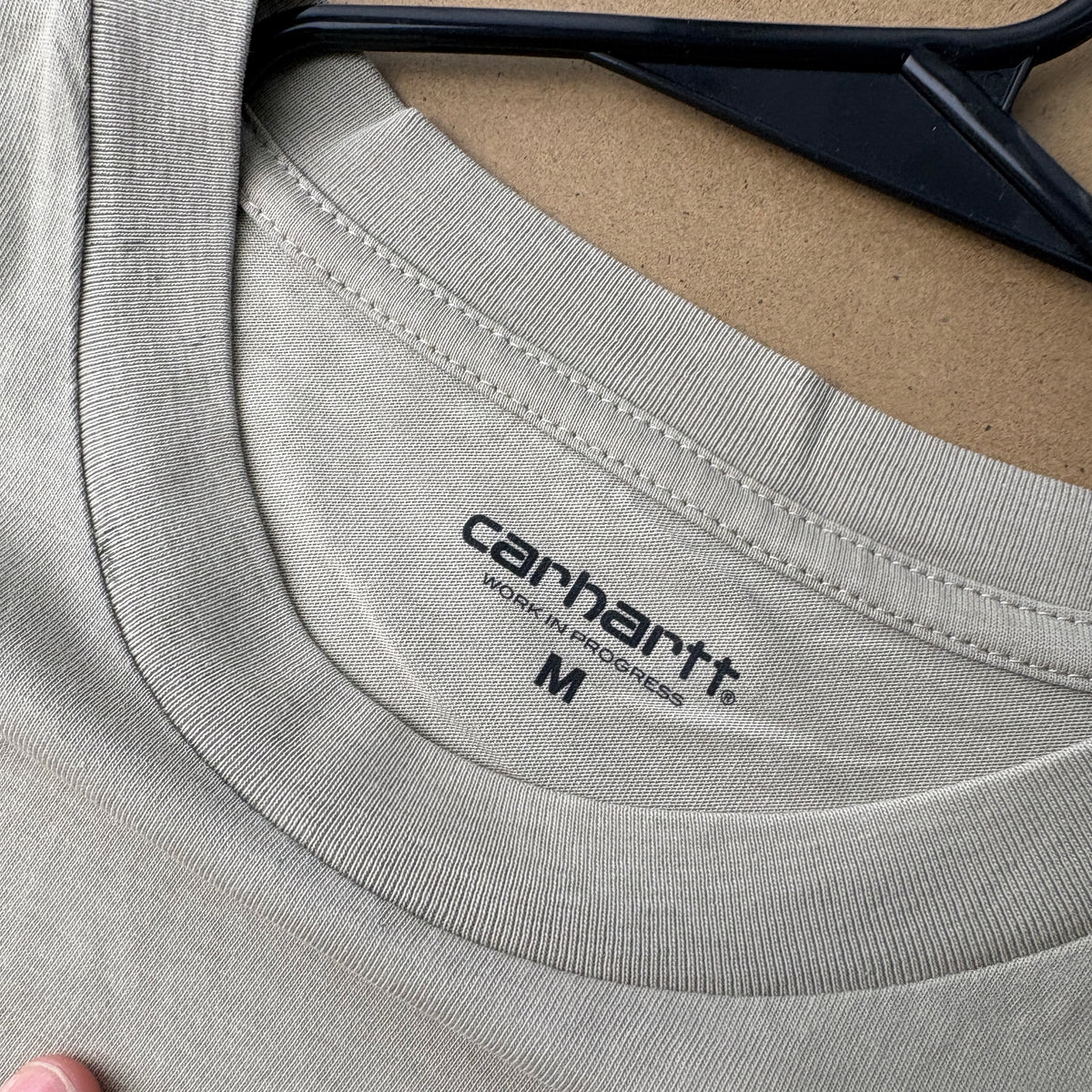 Carhartt Wip Brown Embroidered T-Shirt - M