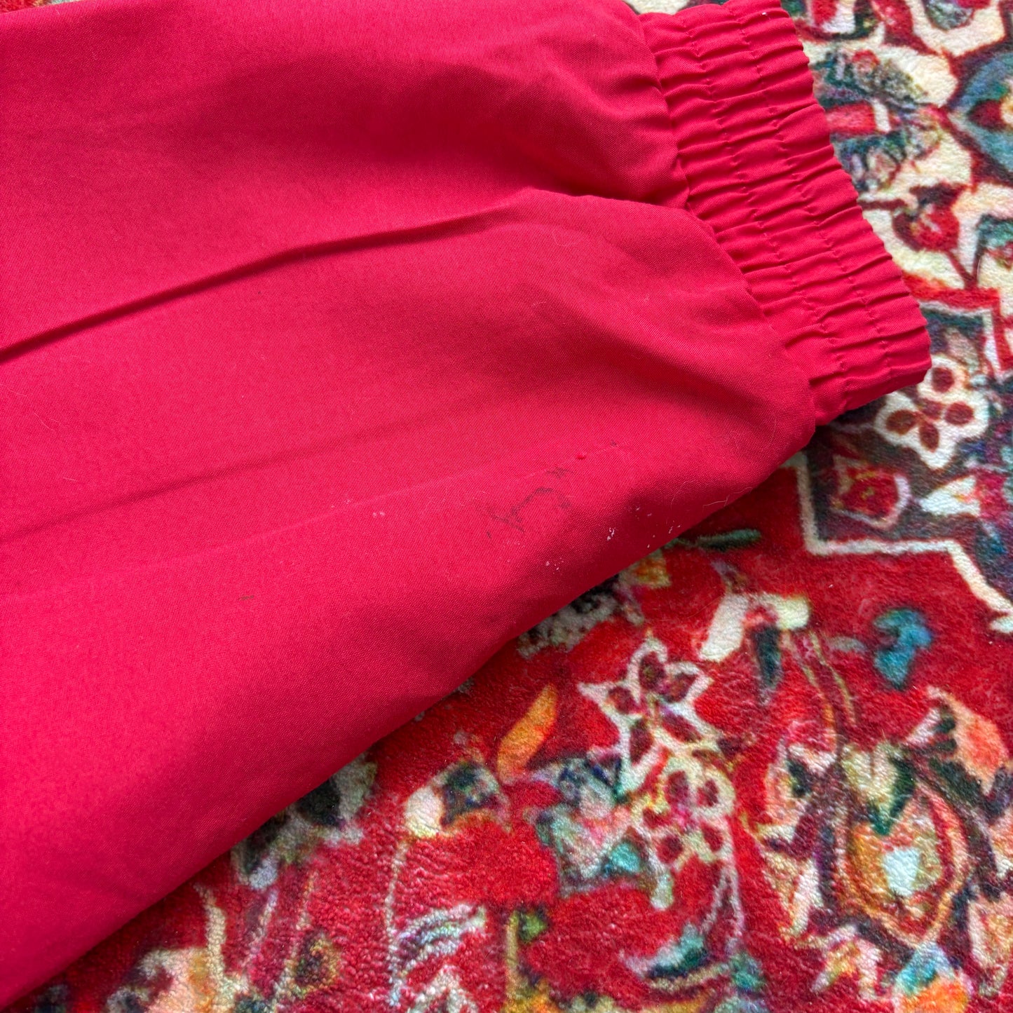 Vintage Adidas Red 90s Tracksuit Track Shell Windbreaker Jacket - L