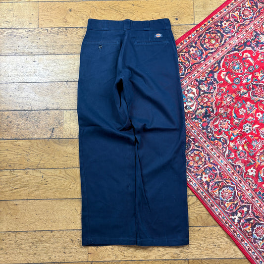 Vintage Dickies 874 Navy Skate Trousers - 30