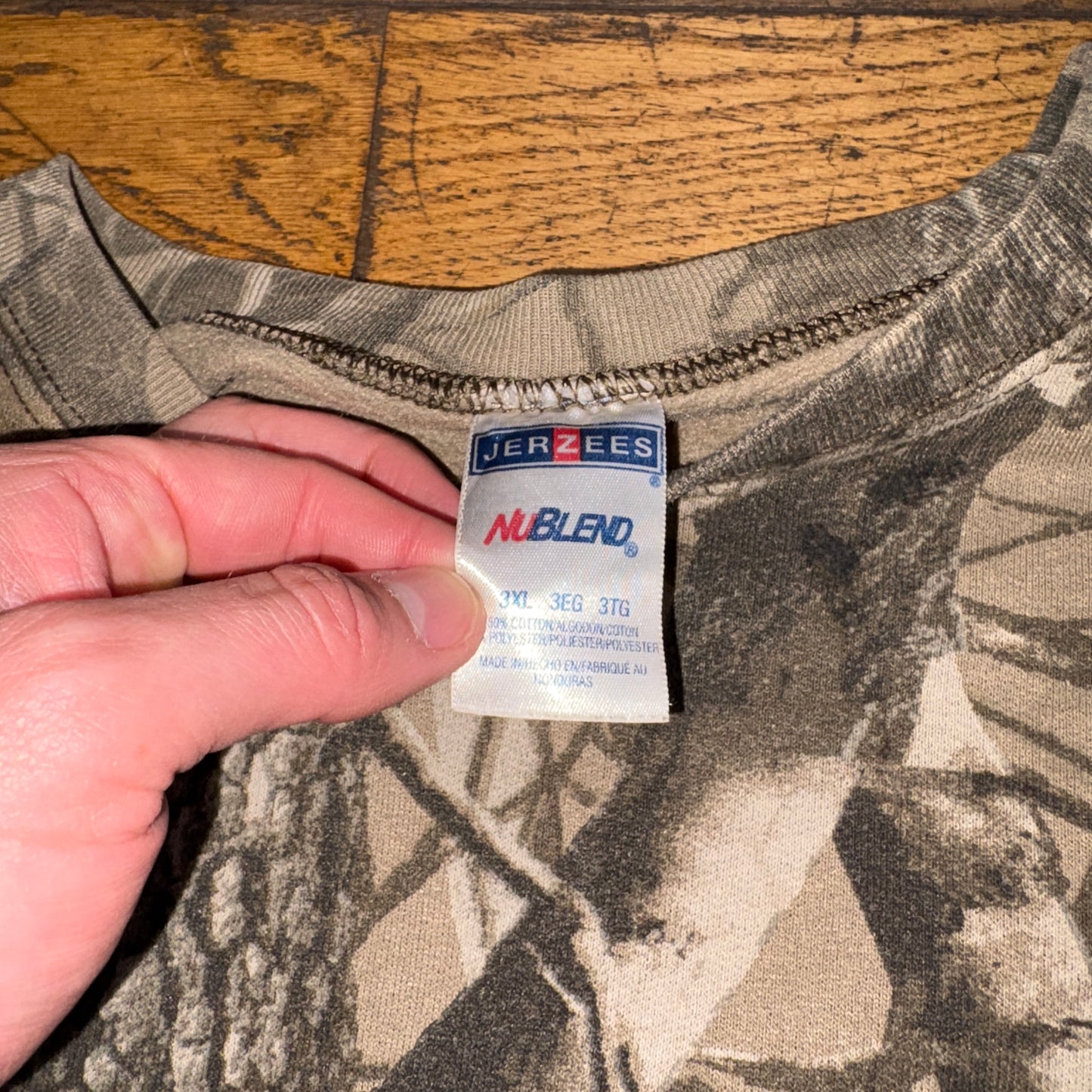 Vintage Realtree Camo Green Sweatshirt - 3XL