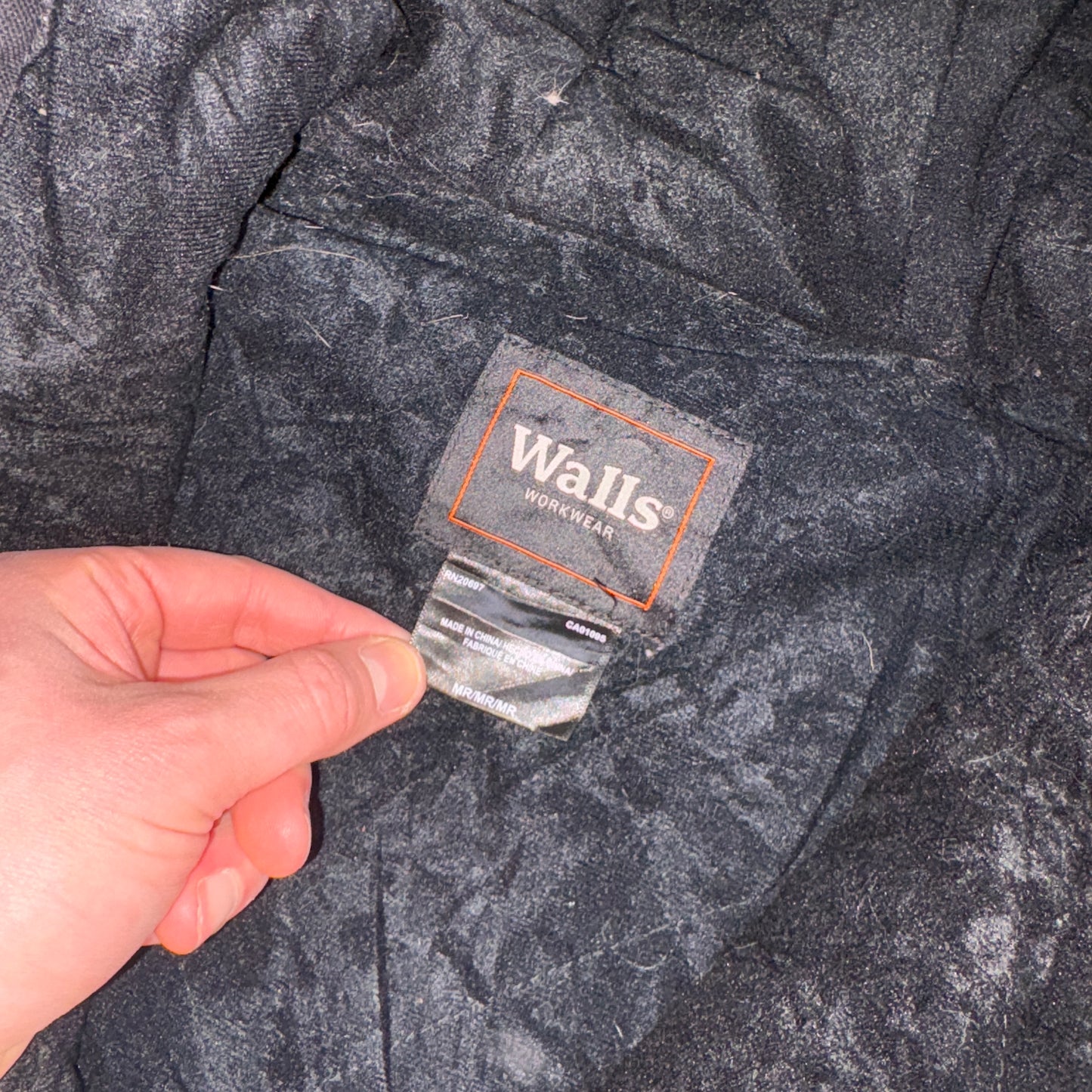Vintage Walls Black Workwear Carhartt Active Style Jacket - M
