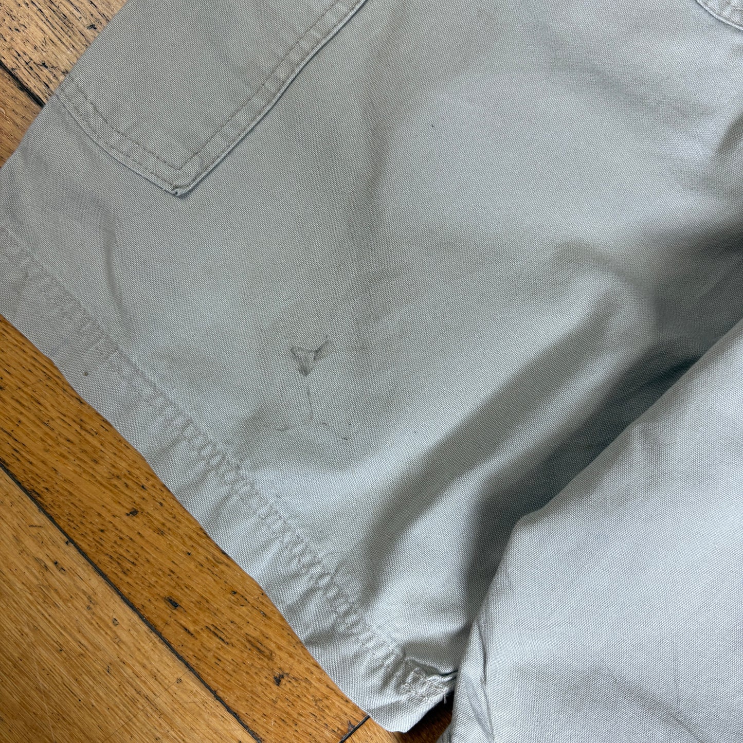 Vintage Carhartt Cream Workwear Baggy Carpenter Shorts - 32