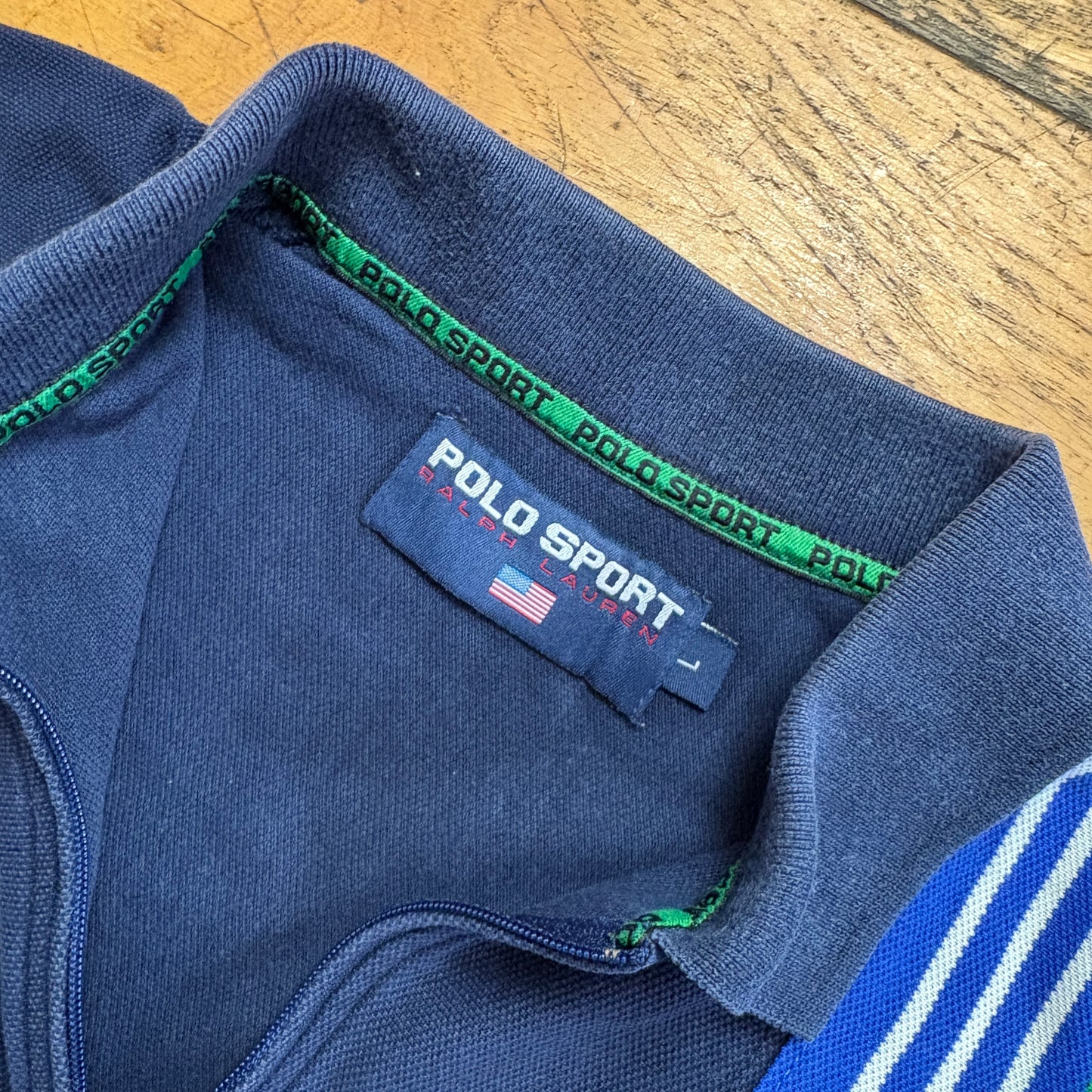 Vintage Ralph Lauren Polo Sport Navy Polo Shirt - XL