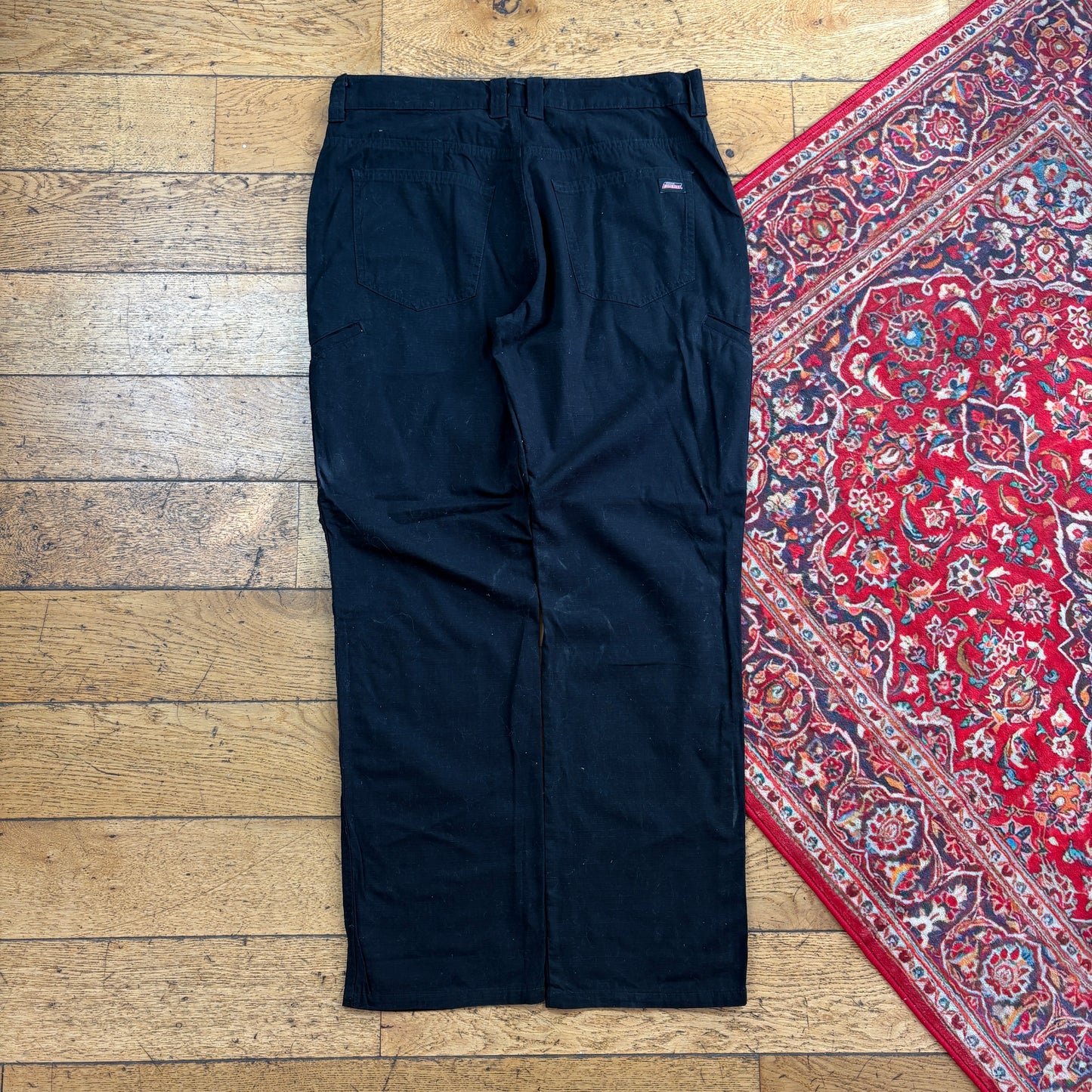 Vintage Dickies 874 Black Skate Trousers - 34