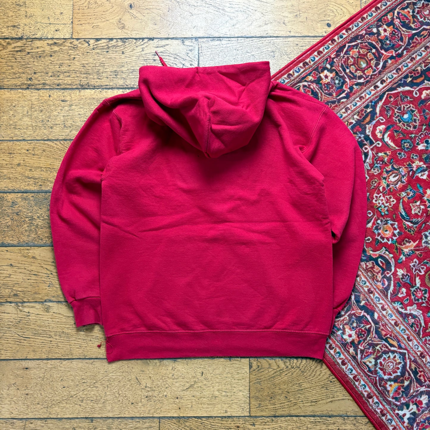 Vintage Thrasher Red Skate Hoodie Sweatshirt - S