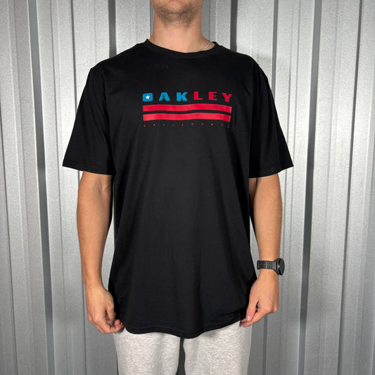 Oakley Black Graphic T Shirt - L