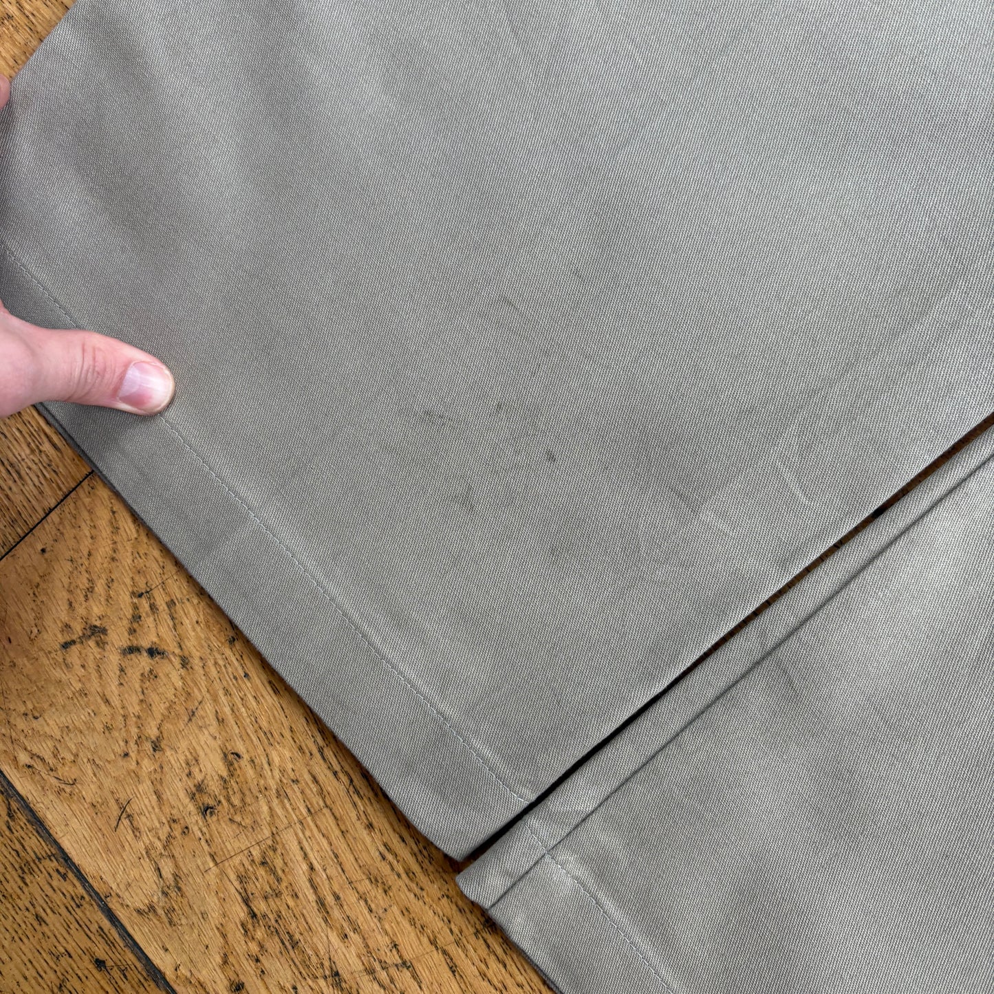 Vintage Dickies 874 Cream Baggy Skate Chino Trousers - 38