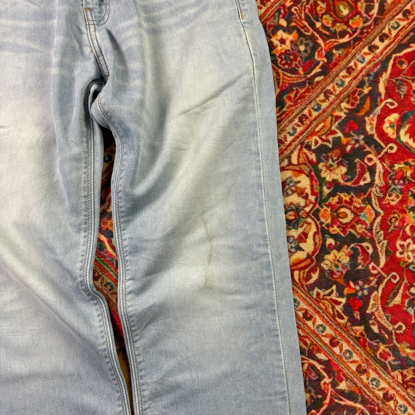 Vintage Levis Slim Blue Denim Jeans - 30