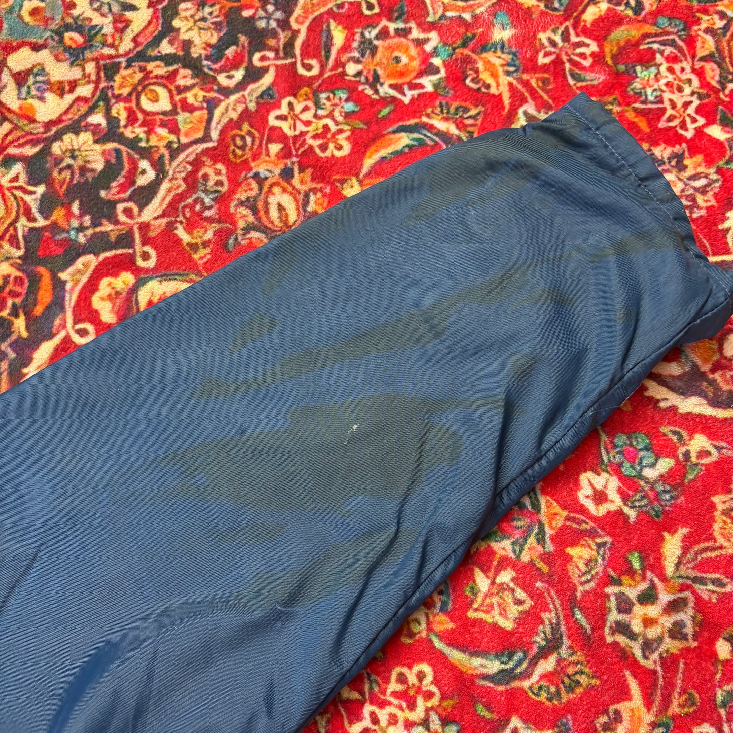 Vintage Navy Nylon Coach Harrington Jacket - S