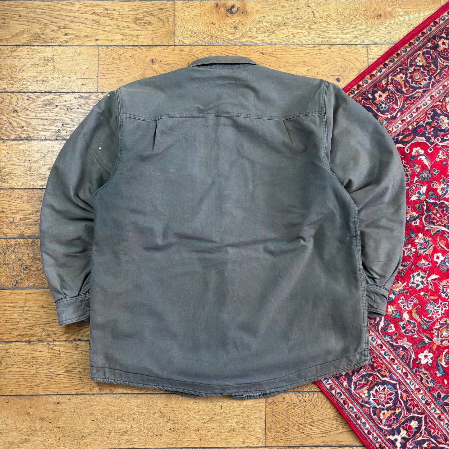 Vintage Workwear Chore Green Heavyweight Detroit Jacket - XL