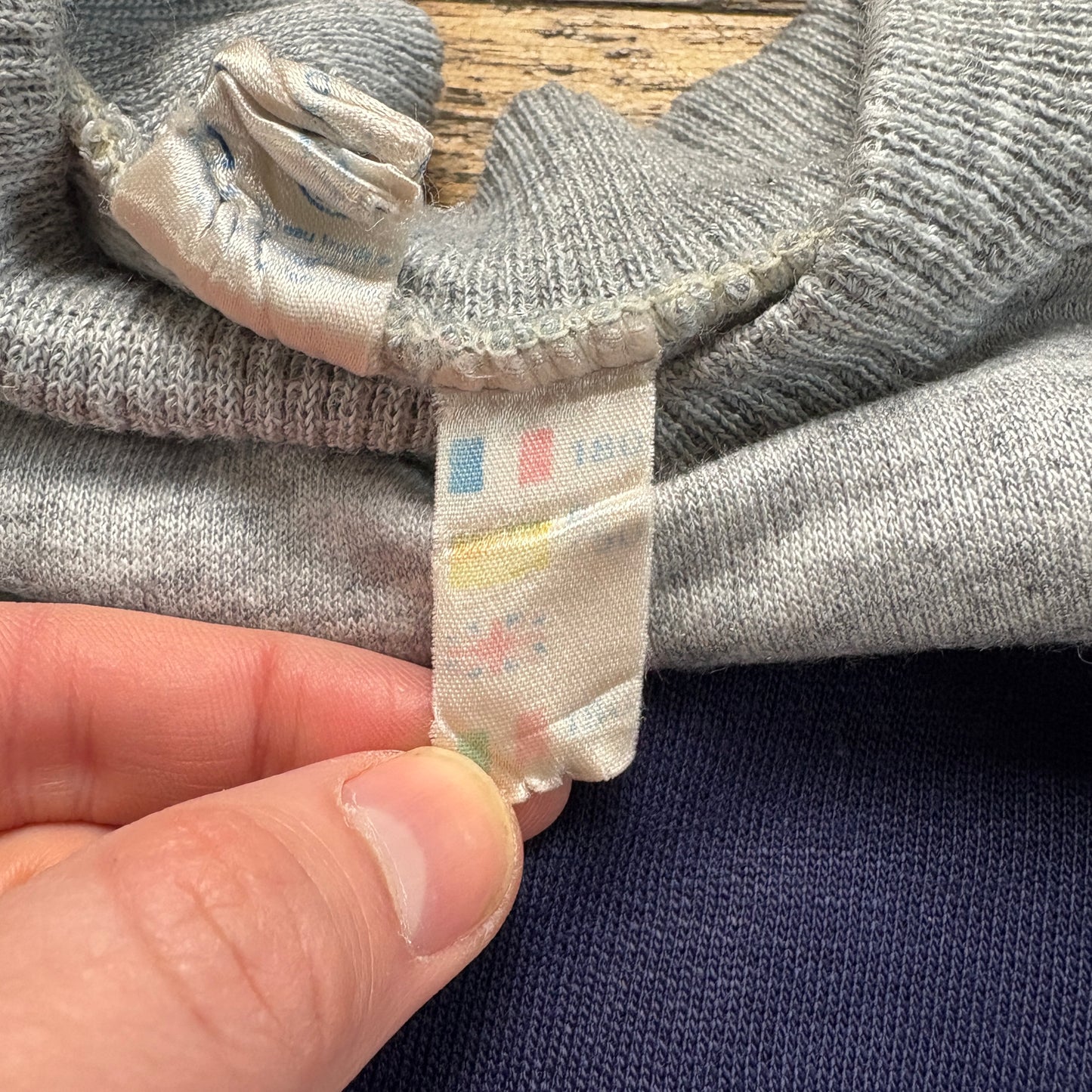 Vintage 80s Adidas Grey Sweatshirt - XL