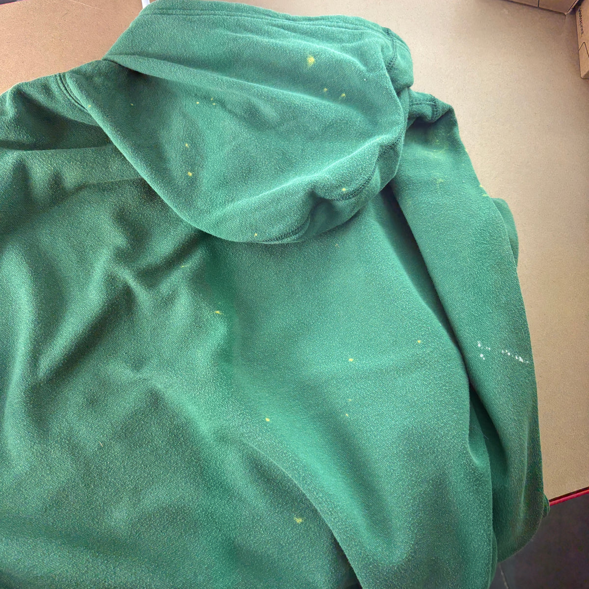 Nike Green Swoosh Hoodie Sweatshirt - L