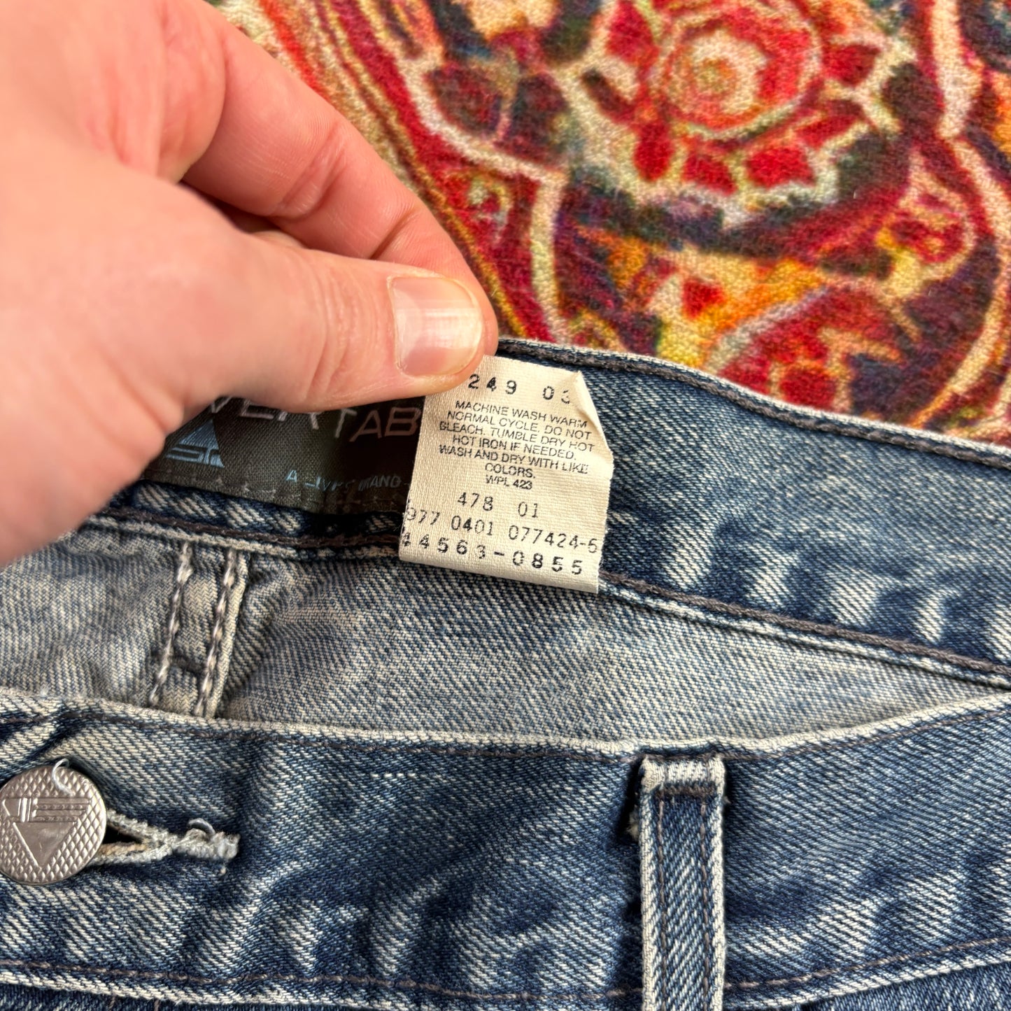 Vintage Levis Silver Tab Blue Y2K Hip Hop Baggy Jeans - 38