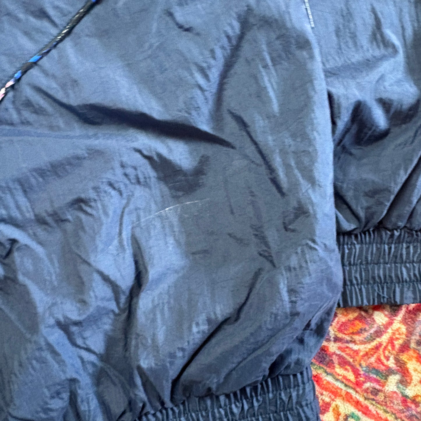 Vintage 90s Adidas Navy Tracksuit Track Shell Windbreaker Jacket - 2XL