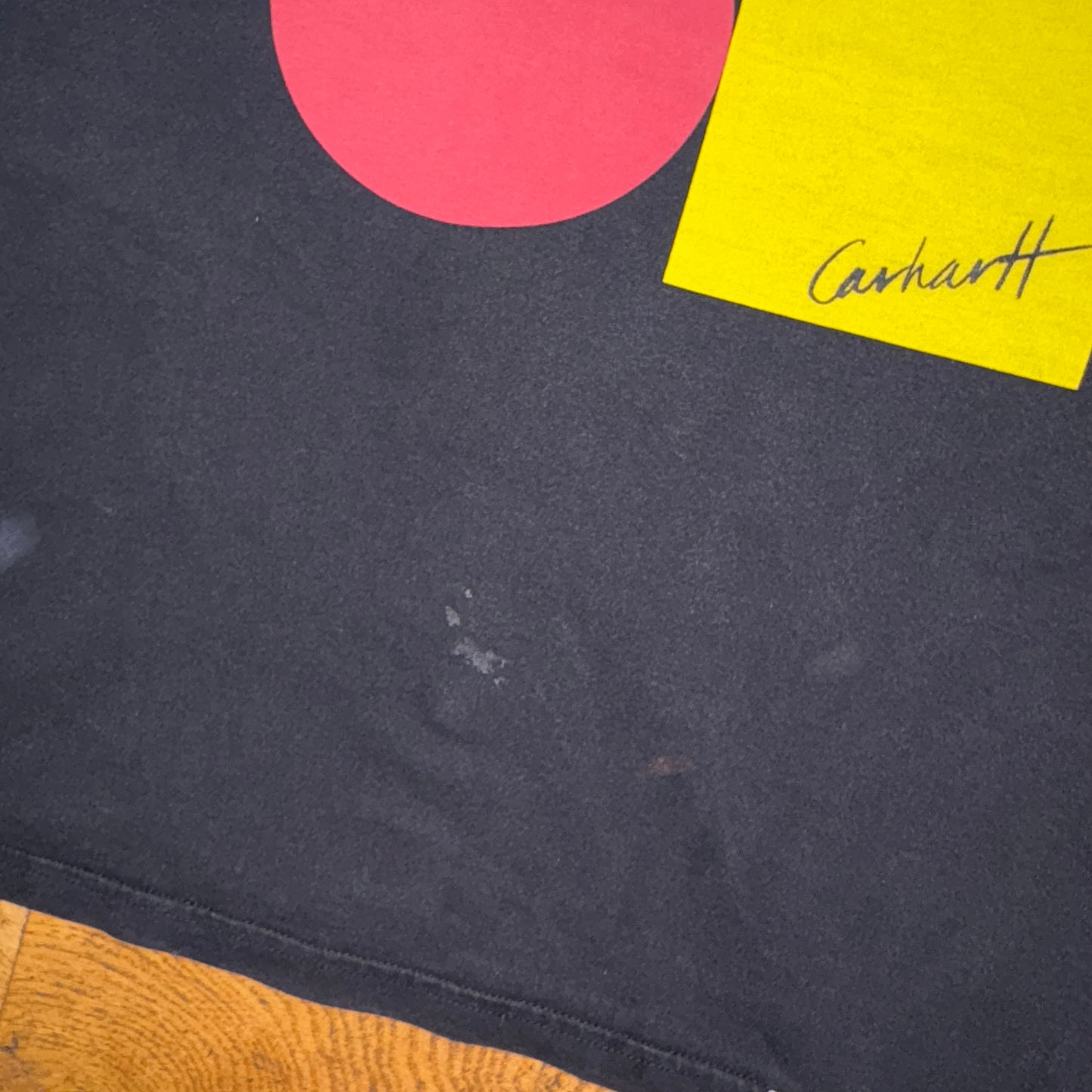 Vintage Carhartt Black Graphic T-Shirt - XS