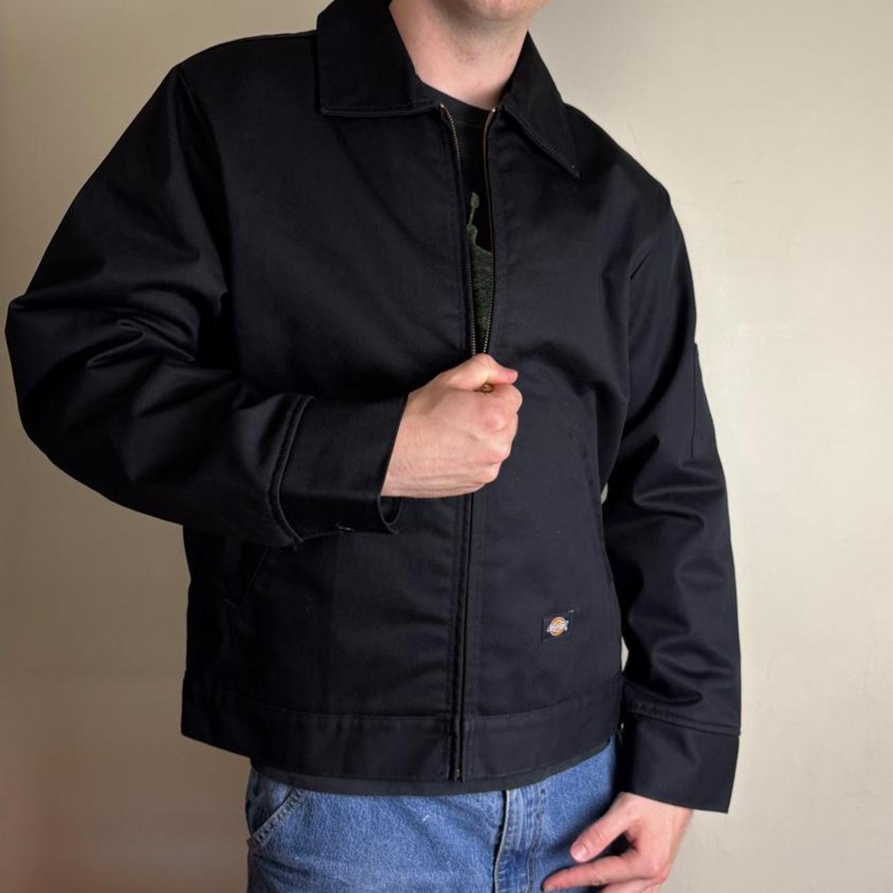 Vintage Dickies Black Workwear Utility Jacket - L