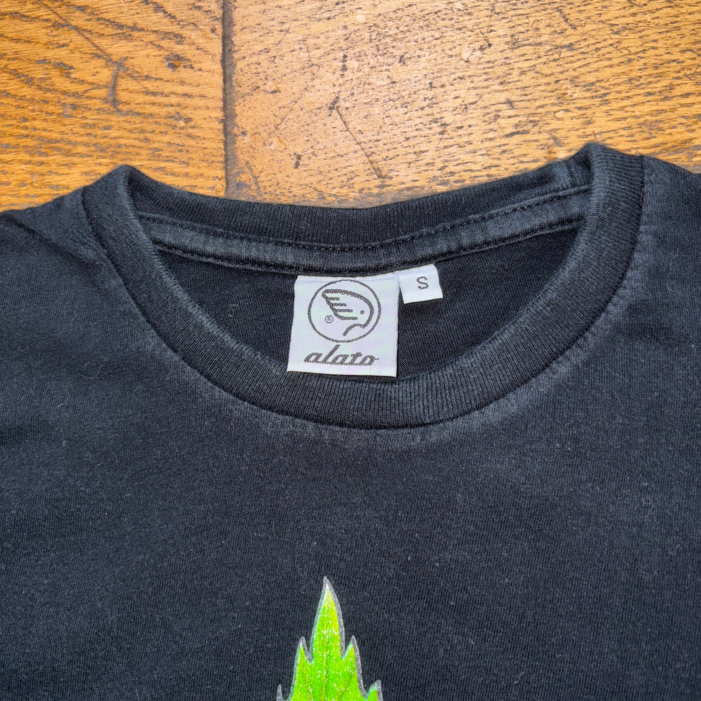 Vintage Black Rasta Weed Stoner Graphic T-Shirt - S