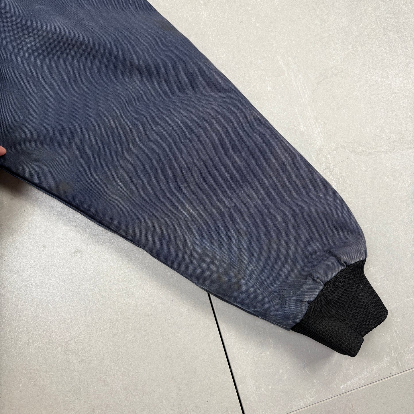 Vintage Carhartt Navy Active Workwear Jacket - XL