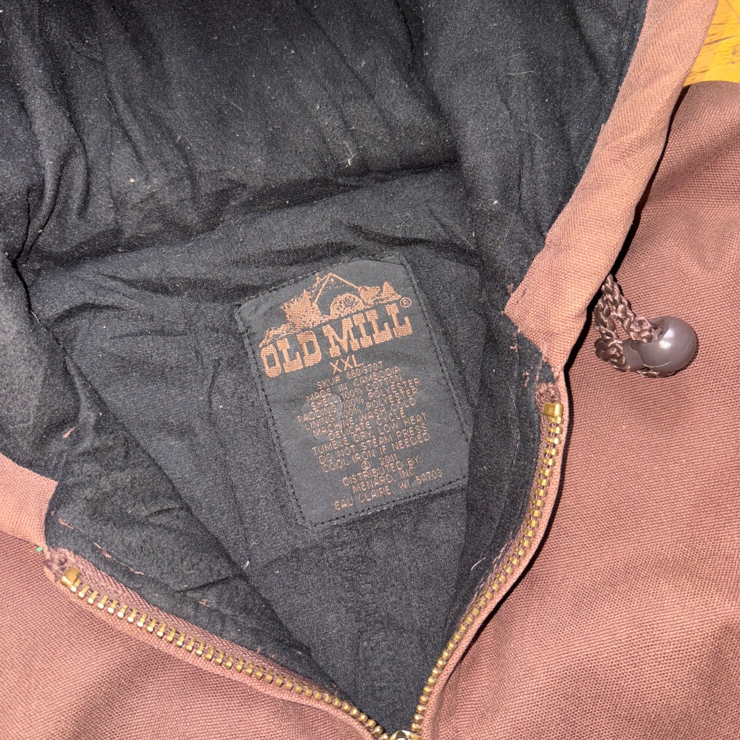 Vintage Brown Workwear Carhartt Active Style Jacket - 2XL