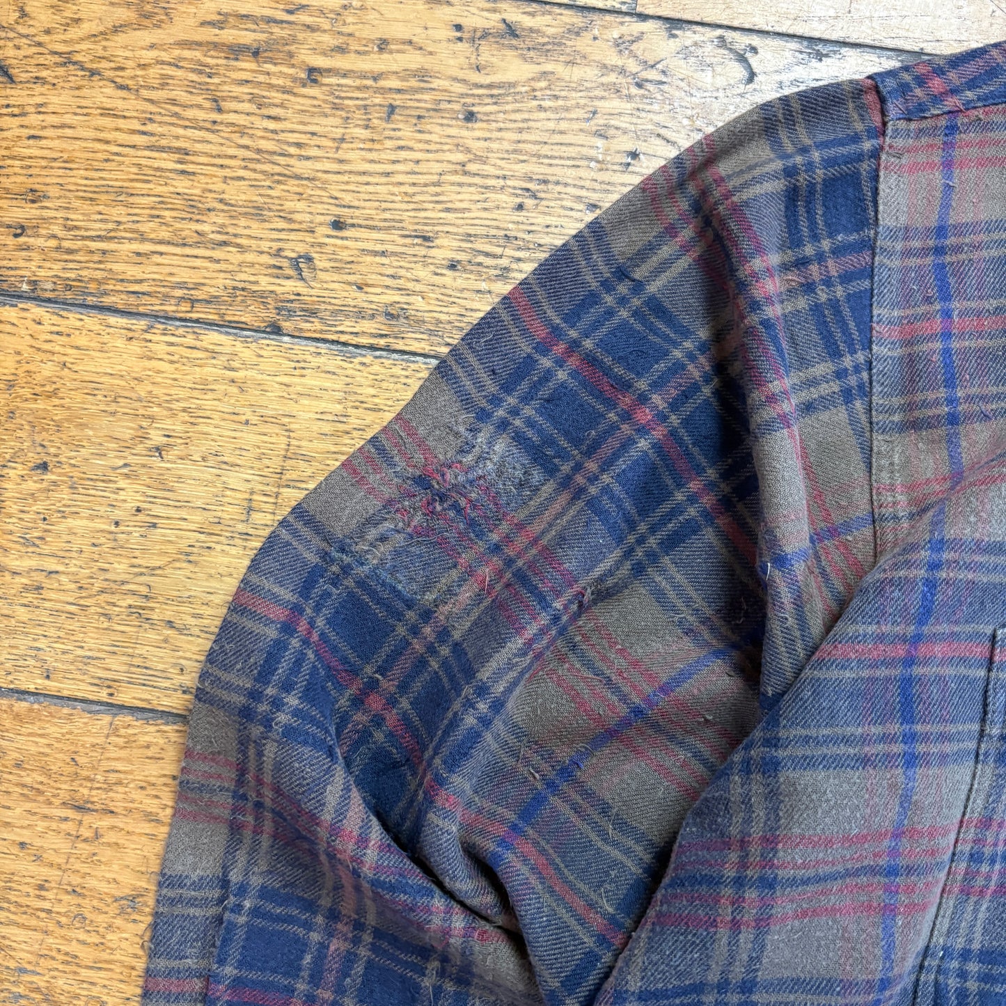 Vintage Timberland Green Blue Check Shirt - 2XL