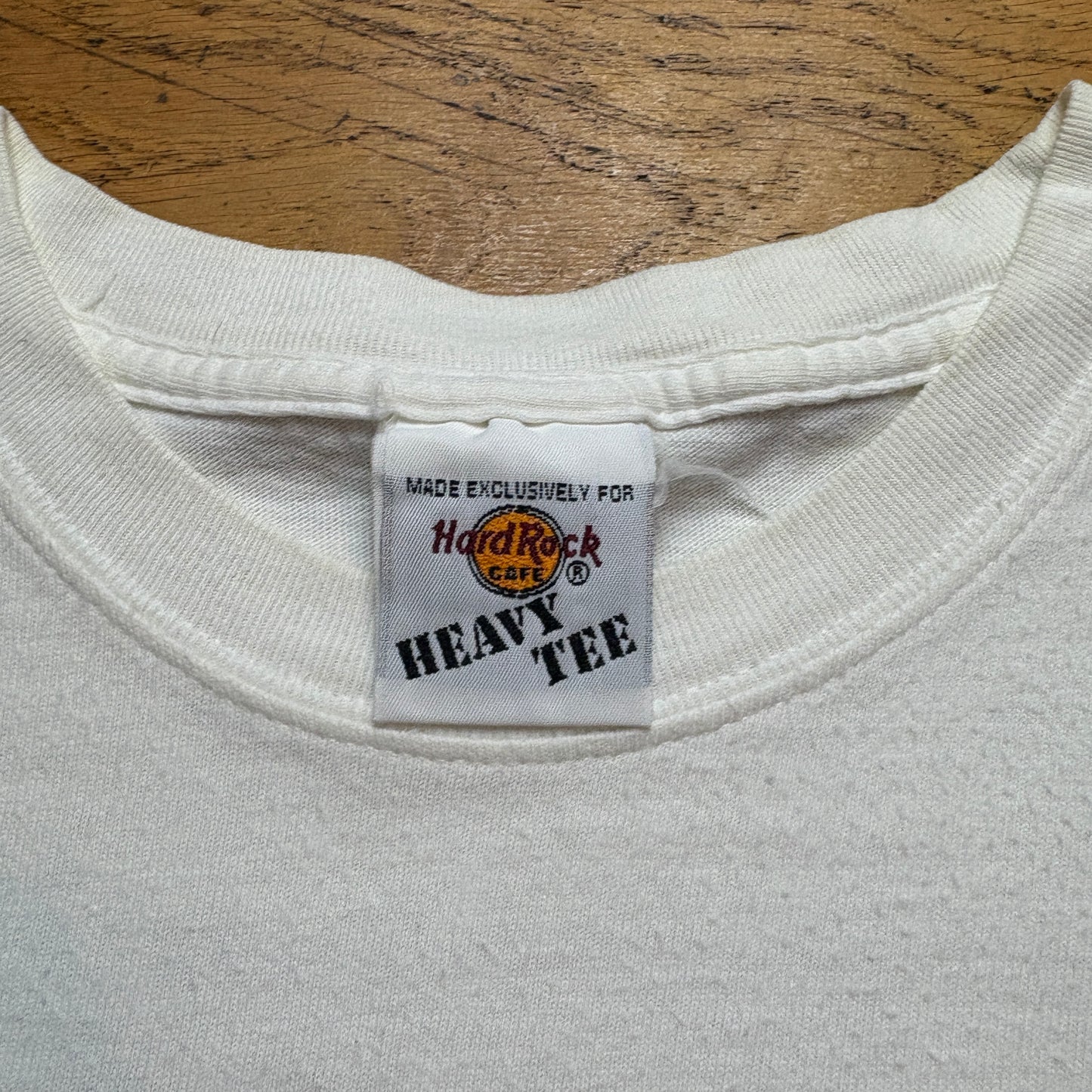 Vintage Hard Rock San Francisco White Heavyweight Graphic T-Shirt - XL